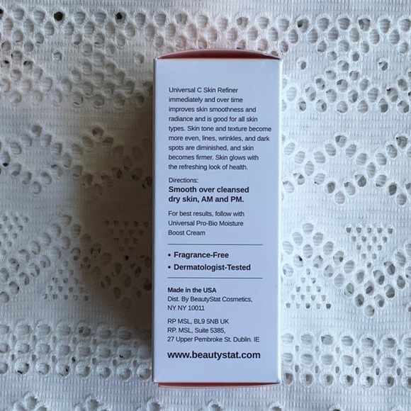 BEAUTYSTAT Universal C Skin Refiner 20% Vitamin C Brightens/Re-Texturizes/Firms - Picture 2 of 5